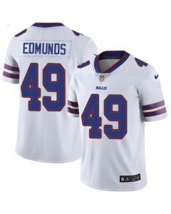 Men's Buffalo Bills #49 Tremaine Edmunds White Vapor Untouchable Limited Stitched NFL Jersey