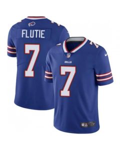 Men's Buffalo Bills #7 Doug Flutie Blue Vapor Untouchable Limited Stitched NFL Jersey
