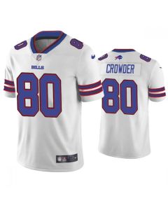 Men's Buffalo Bills #80 Jamison Crowder White Vapor Untouchable Limited Stitched Jersey