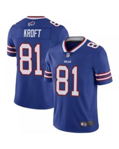 Men's Buffalo Bills #81 Tyler Kroft Blue Vapor Untouchable Limited Stitched Jersey