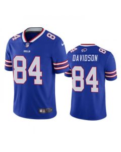 Men's Buffalo Bills #84 Zach Davidson Blue Vapor Untouchable Limited Stitched Jersey