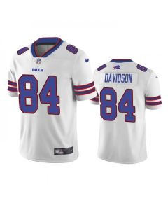 Men's Buffalo Bills #84 Zach Davidson White Vapor Untouchable Limited Stitched Jersey