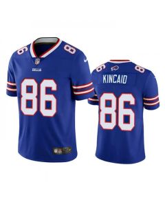 Men's Buffalo Bills #86 Dalton Kincaid Blue 2023 F.U.S.E. Draft Vapor Untouchable Limited Stitched Jersey