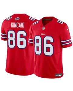 Men's Buffalo Bills #86 Dalton Kincaid Red 2026 Vapor F.U.S.E. Untouchable Limited Jersey