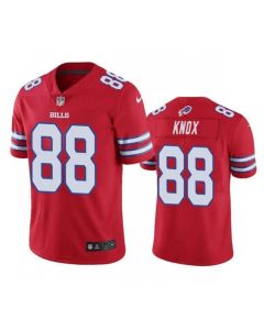 Men's Buffalo Bills #88 Dawson Knox Red Vapor Untouchable Limited Stitched Jersey