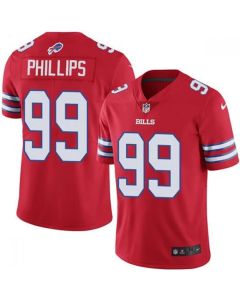 Men's Buffalo Bills #99 Harrison Phillips Red Vapor Untouchable Limited Stitched Jersey