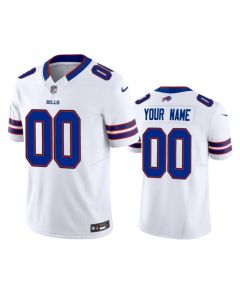 Men's Buffalo Bills Active Player Custom White 2023 F.U.S.E. Vapor Untouchable Limited Stitched Jersey