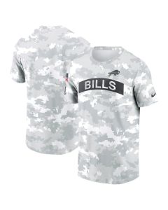 Men's Buffalo Bills Arctic Camo 2024 Salute To Service Performance T-Shirt (Camo)