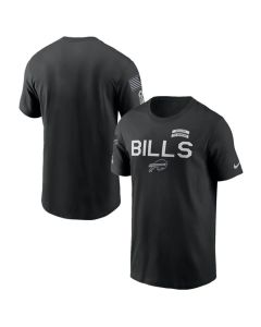 Men's Buffalo Bills Black 2026 Salute to Service Sideline Dri-FIT T-Shirt