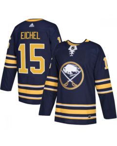 Men's Buffalo Sabres #15 Jack Eichel Navy Stitched NHL Jersey