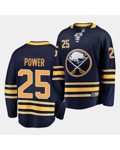 Men's Buffalo Sabres #25 Owen Power Navy Stitched Jersey
