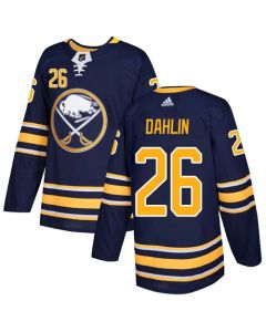 Men's Buffalo Sabres #26 Rasmus Dahlin Navy Stitched NHL Jersey