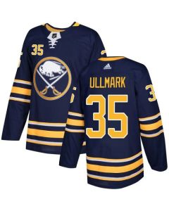Men's Buffalo Sabres #35 Linus Ullmark Navy Stitched NHL Jersey