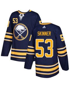 Men's Buffalo Sabres #53 Jeff Skinner Navy Stitched NHL Jersey