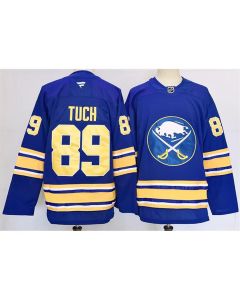 Men's Buffalo Sabres #89 Alex Tuch Blue 2024-25 Stitched Jersey