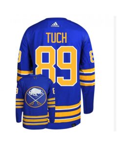 Men's Buffalo Sabres #89 Alex Tuch Blue Stitched Jersey