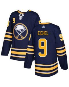 Men's Buffalo Sabres #9 Jack Eichel Navy Stitched NHL Jersey