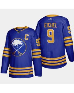 Men's Buffalo Sabres #9 Jack Eichel Royal 2020-21 Stitched Jersey
