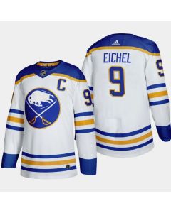 Men's Buffalo Sabres #9 Jack Eichel White 2020-21 Stitched Jersey