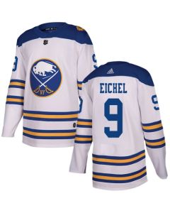Men's Buffalo Sabres #9 Jack Eichel White Stitched NHL Jersey