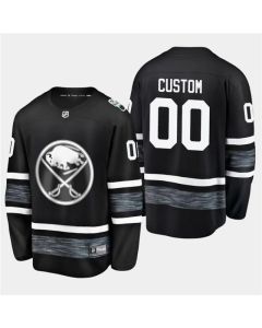 Men's Buffalo Sabres Custom 2019 NHL All Star Black Stitched Jersey