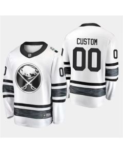 Men's Buffalo Sabres Custom 2019 NHL All Star White Stitched Jersey