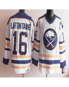 Men's Buffalo Sabres Custom White Stitched Jersey