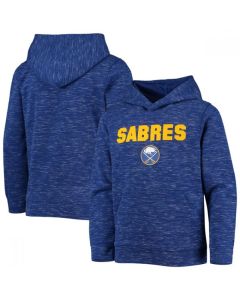 Men's Buffalo Sabres Royal Logo Scuba Pullover Hoodie