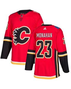Men's Calgary Flames #23 Sean Monahan Red Stitched NHL Jersey (Red)