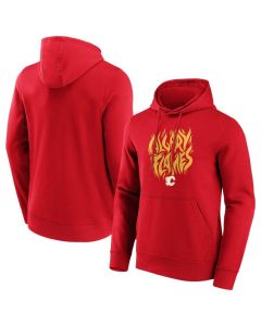 Men's Calgary Flames Red Hometown Graphic Hoodie