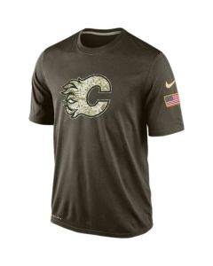 Men's Calgary Flames Salute To Service Dri-FIT T-Shirt