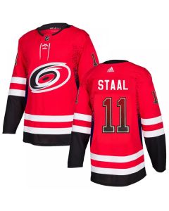 Men's Carolina Hurricanes #11 Jordan Staal Red Drift Fashion Stitched NHL Jersey