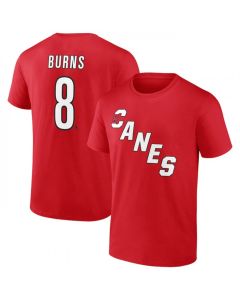 Men's Carolina Hurricanes #8 Brent Burns Red T-Shirt
