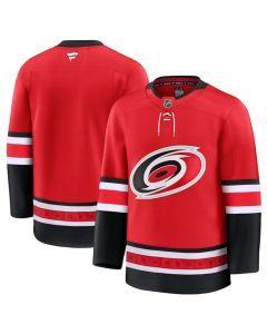 Men's Carolina Hurricanes Blank Red 2024-25 Alternate Stitched Hockey Jersey