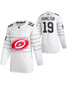 Men's Carolina Hurricanes Custom White Stitched Jersey (White)