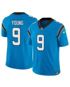 Men's Carolina Panthers #9 Bryce Young Blue 2023 F.U.S.E. Vapor Untouchable Stitched Football Jersey