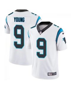 Men's Carolina Panthers #9 Bryce Young White 2023 Draft Vapor Untouchable Stitched Football Jersey