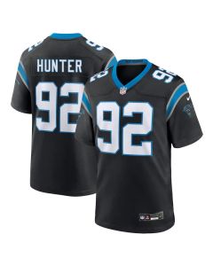Men's Carolina Panthers #92 Lee Hunter Black 2026 Game Stitched Football Jersey (Black)