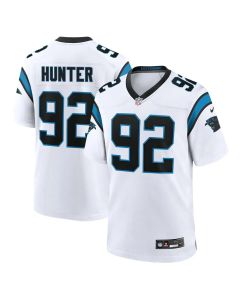 Men's Carolina Panthers #92 Lee Hunter White 2026 NFL Draft Game Jersey