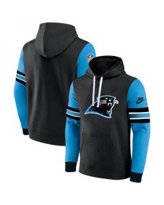 Men's Carolina Panthers Black/Blue Pullover Hoodie