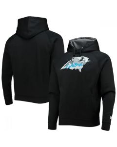 Men's Carolina Panthers Black Pullover Hoodie (Black)