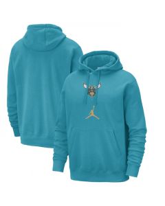 Men's Charlotte Hornets Teal 2023/24 City Edition Essential Club Pullover Hoodie