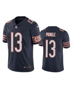 Men's Chicago Bears #13 Byron Pringle Navy Vapor untouchable Limited Stitched Football Jersey