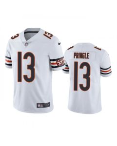 Men's Chicago Bears #13 Byron Pringle White Vapor untouchable Limited Stitched Football Jersey
