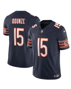 Men's Chicago Bears #15 Rome Odunze Navy 2024 NFL Draft First Round Pick Player F.U.S.E. Vapor Untouchable Limited Stitched Football Jersey