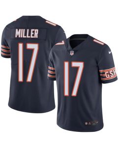 Men's Chicago Bears #17 Anthony Miller Navy Blue Vapor Untouchable Limited Stitched NFL Jersey