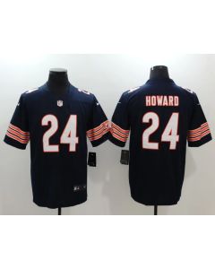 Men's Chicago Bears #24 Jordan Howard Navy Vapor Untouchable Player Limited Jersey