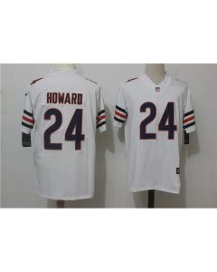 Men's Chicago Bears #24 Jordan Howard White Stitched NFL Vapor Untouchable Limited Jersey