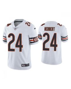 Men's Chicago Bears #24 Khalil Herbert White Vapor untouchable Limited Stitched Jersey