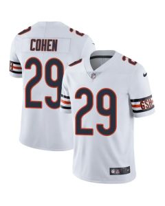 Men's Chicago Bears #29 Tarik Cohen White Vapor Untouchable Limited Stitched NFL Jersey